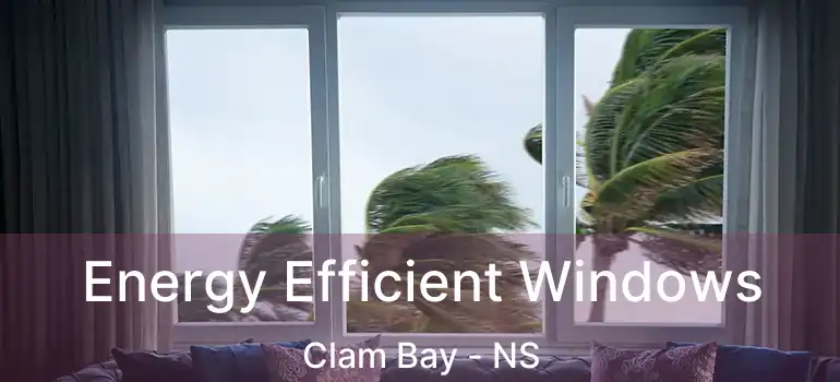  Energy Efficient Windows Clam Bay - NS