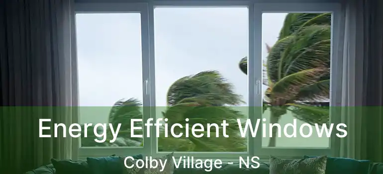  Energy Efficient Windows Colby Village - NS