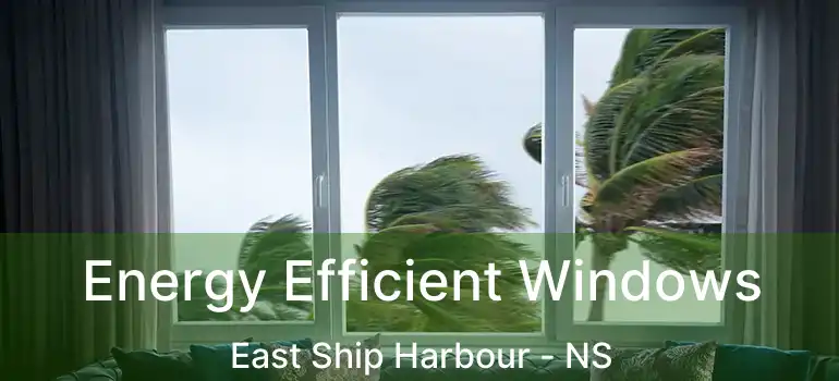  Energy Efficient Windows East Ship Harbour - NS