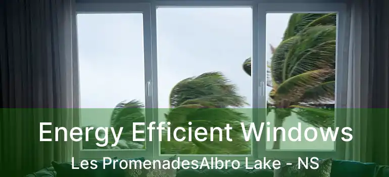  Energy Efficient Windows Les PromenadesAlbro Lake - NS