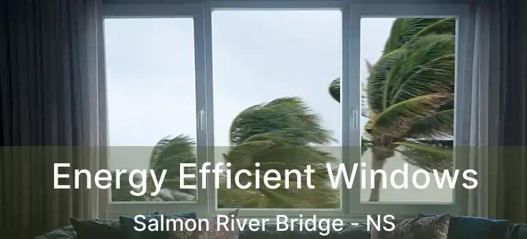  Energy Efficient Windows Salmon River Bridge - NS