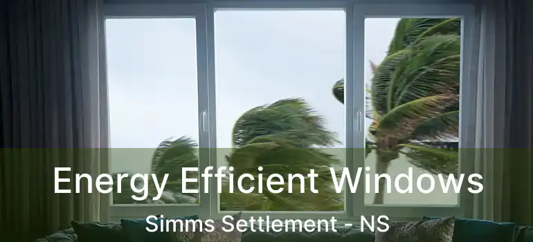  Energy Efficient Windows Simms Settlement - NS