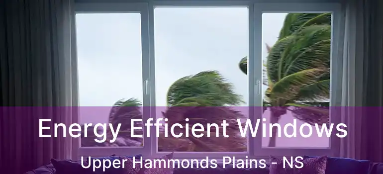  Energy Efficient Windows Upper Hammonds Plains - NS