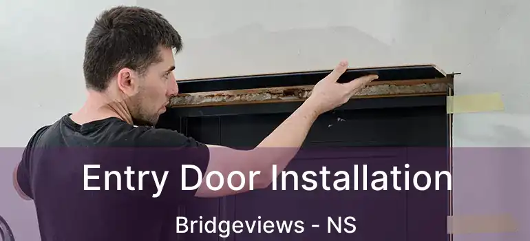  Entry Door Installation Bridgeviews - NS