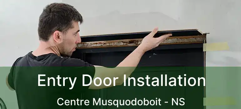  Entry Door Installation Centre Musquodoboit - NS