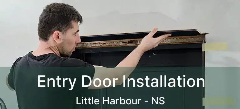  Entry Door Installation Little Harbour - NS