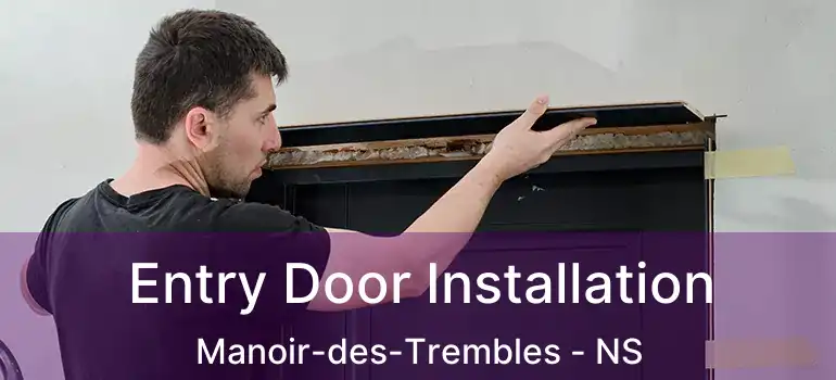  Entry Door Installation Manoir-des-Trembles - NS