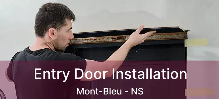  Entry Door Installation Mont-Bleu - NS