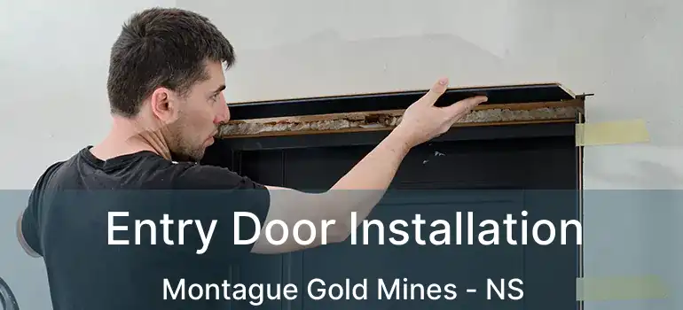  Entry Door Installation Montague Gold Mines - NS