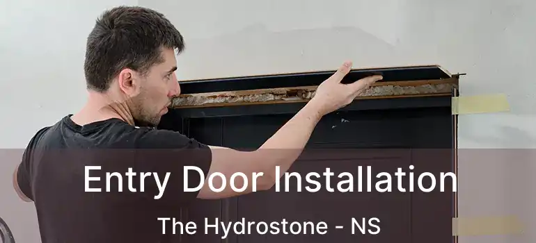  Entry Door Installation The Hydrostone - NS