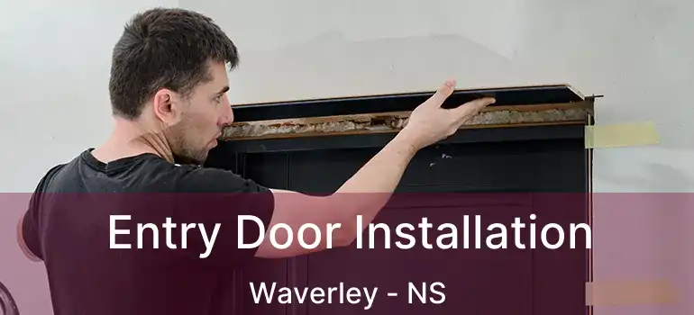  Entry Door Installation Waverley - NS