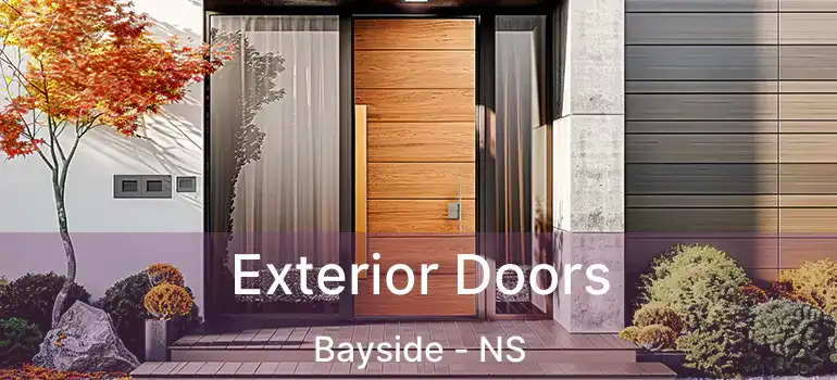  Exterior Doors Bayside - NS