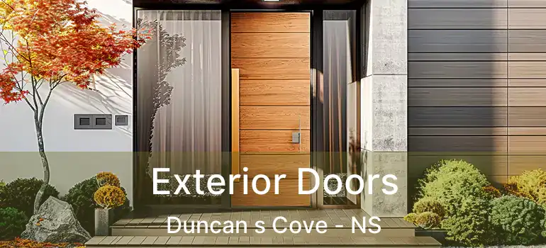  Exterior Doors Duncan s Cove - NS