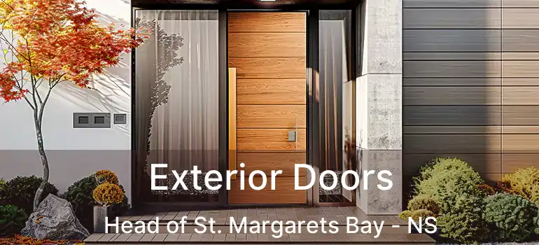  Exterior Doors Head of St. Margarets Bay - NS