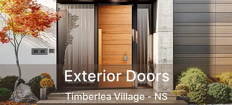  Exterior Doors Timberlea Village - NS