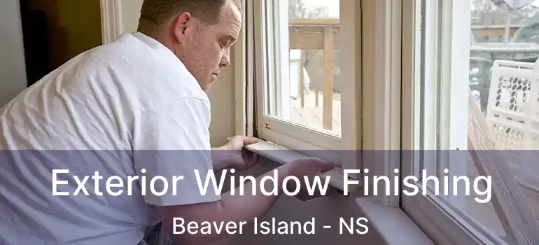  Exterior Window Finishing Beaver Island - NS