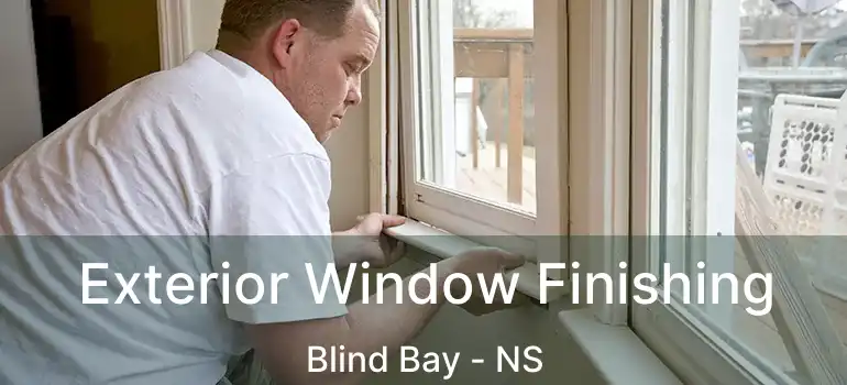  Exterior Window Finishing Blind Bay - NS