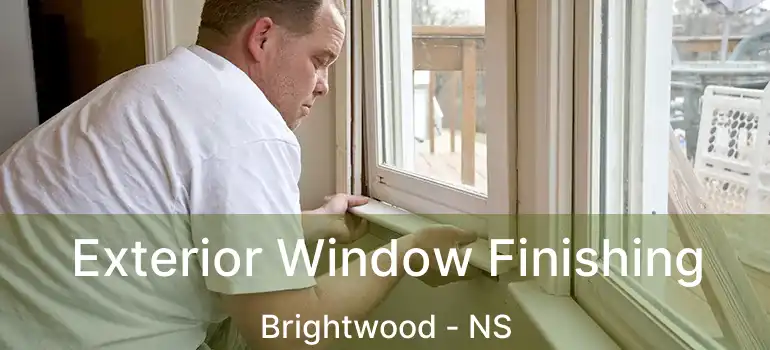  Exterior Window Finishing Brightwood - NS