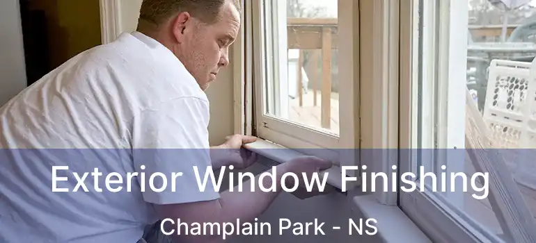  Exterior Window Finishing Champlain Park - NS