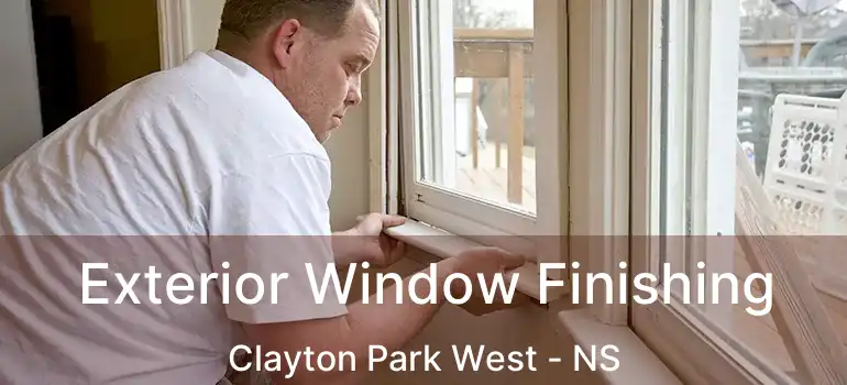  Exterior Window Finishing Clayton Park West - NS