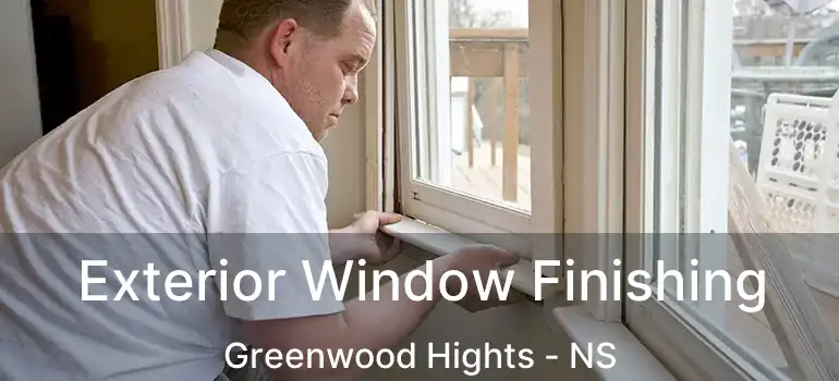  Exterior Window Finishing Greenwood Hights - NS