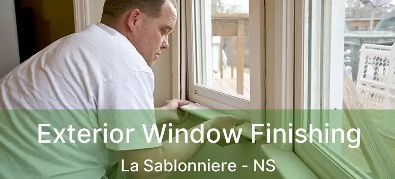  Exterior Window Finishing La Sablonniere - NS