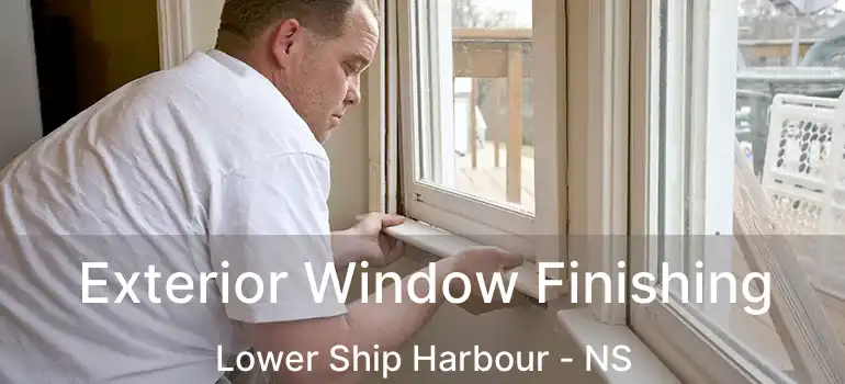  Exterior Window Finishing Lower Ship Harbour - NS