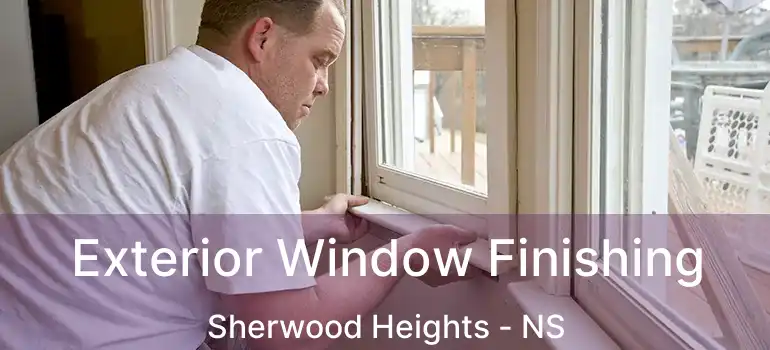  Exterior Window Finishing Sherwood Heights - NS