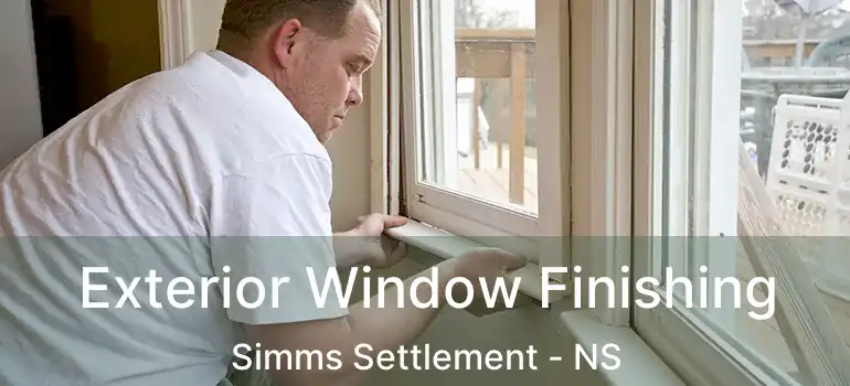  Exterior Window Finishing Simms Settlement - NS