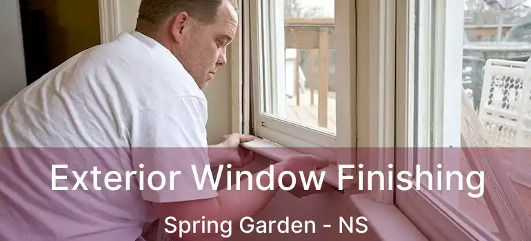  Exterior Window Finishing Spring Garden - NS