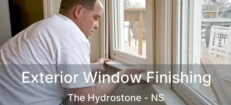  Exterior Window Finishing The Hydrostone - NS