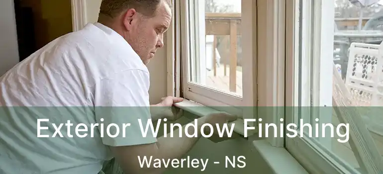  Exterior Window Finishing Waverley - NS