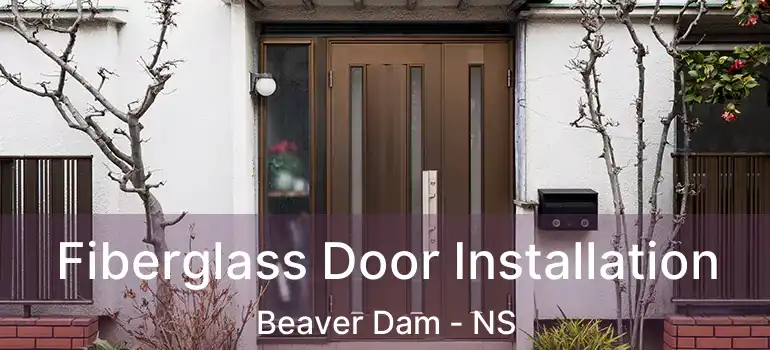  Fiberglass Door Installation Beaver Dam - NS