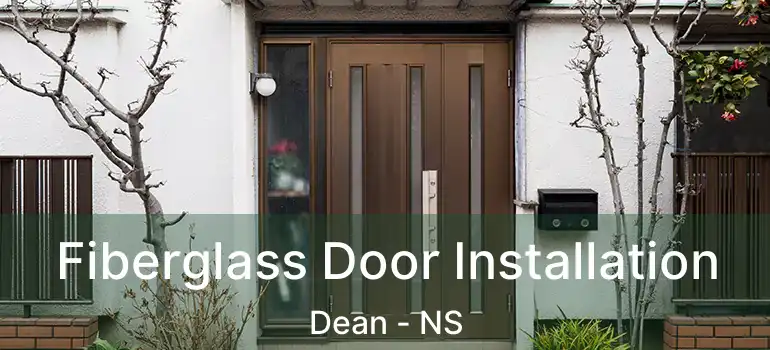  Fiberglass Door Installation Dean - NS