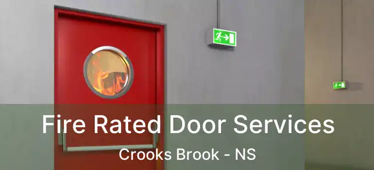  Fire Rated Door Services Crooks Brook - NS