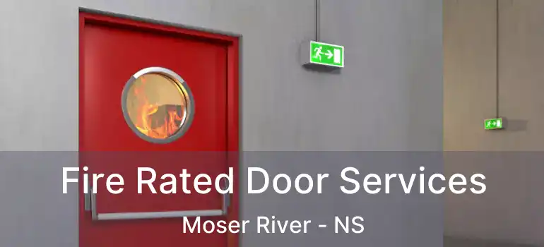  Fire Rated Door Services Moser River - NS