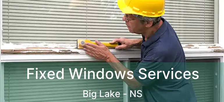  Fixed Windows Services Big Lake - NS