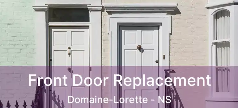  Front Door Replacement Domaine-Lorette - NS