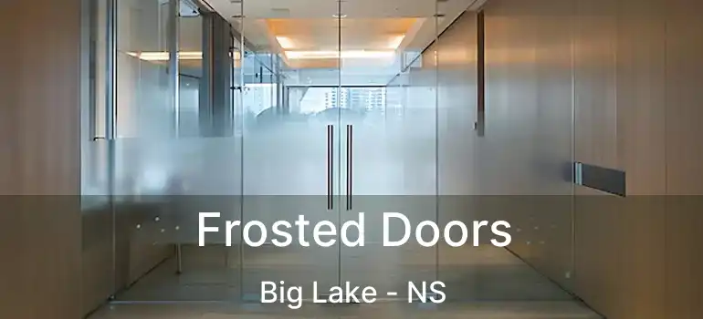  Frosted Doors Big Lake - NS