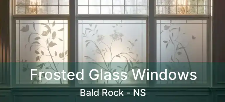  Frosted Glass Windows Bald Rock - NS