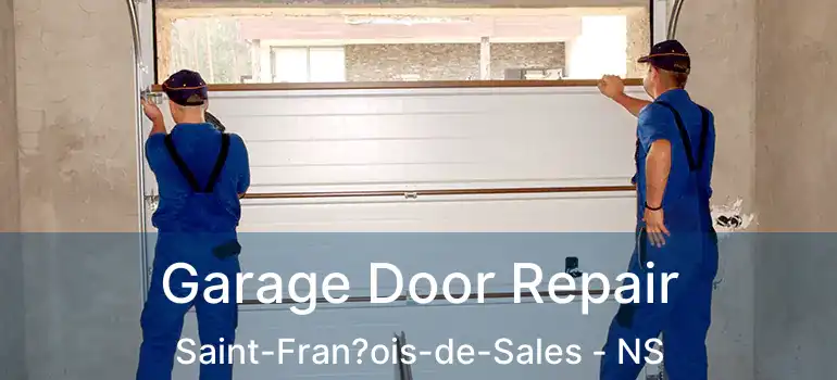  Garage Door Repair Saint-Fran?ois-de-Sales - NS