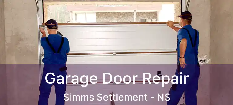  Garage Door Repair Simms Settlement - NS