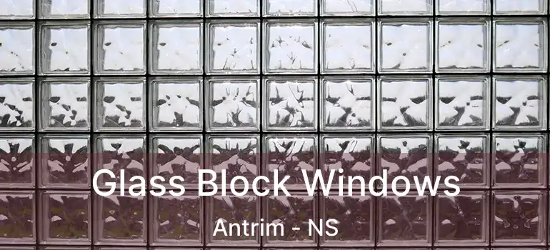  Glass Block Windows Antrim - NS