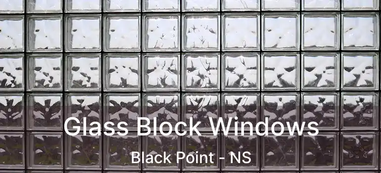  Glass Block Windows Black Point - NS