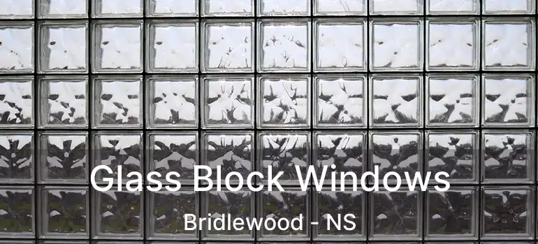  Glass Block Windows Bridlewood - NS