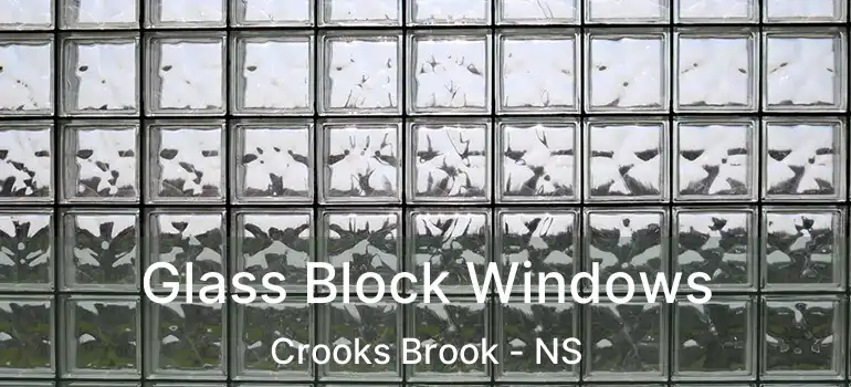  Glass Block Windows Crooks Brook - NS