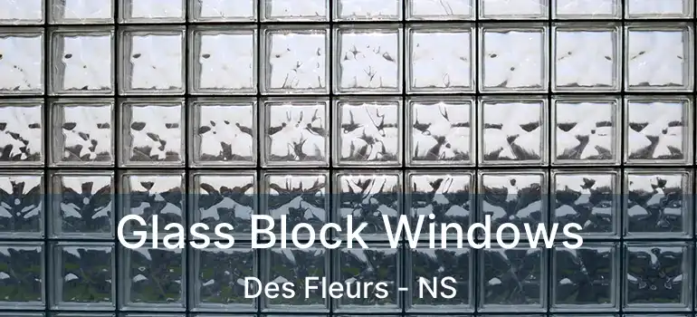  Glass Block Windows Des Fleurs - NS