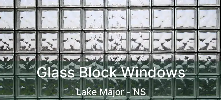  Glass Block Windows Lake Major - NS