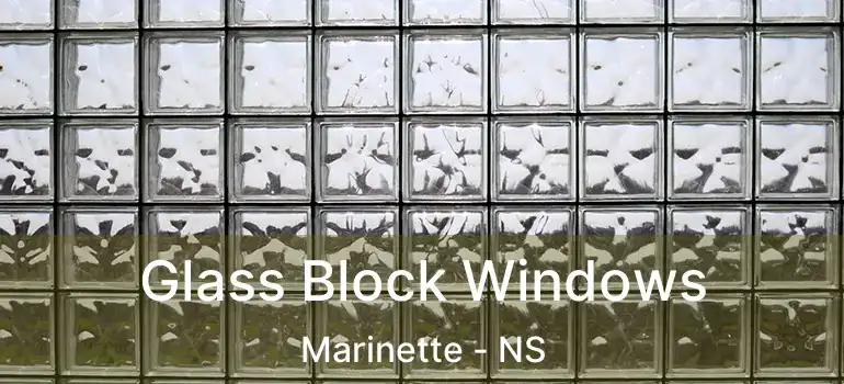  Glass Block Windows Marinette - NS