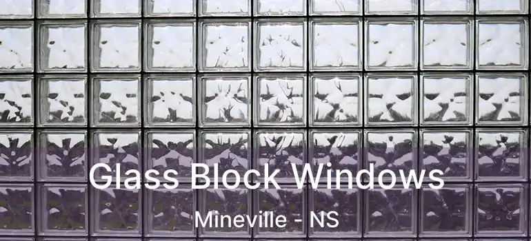  Glass Block Windows Mineville - NS